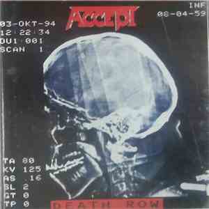 Accept - Death Row album flac