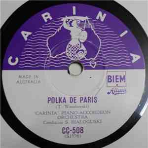 'Carinia' Piano Accordeon Orchestra - Polka De Paris / Cascades album flac