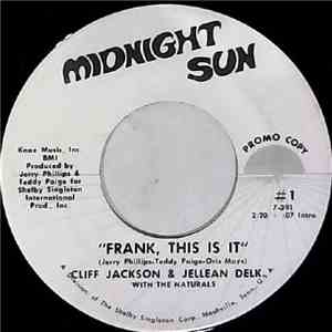 Cliff Jackson  & Jellean Delk - Frank, This Is It album flac
