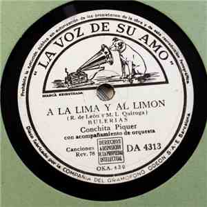 Conchita Piquer - A La Lima Y Al Limon / La Parrala album flac