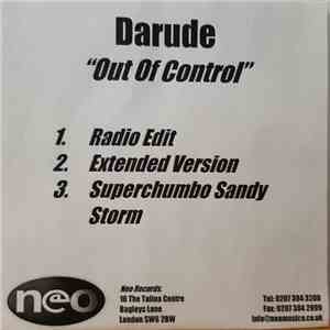 Darude - Out Of Control album flac
