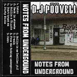 DJ Pööveli - Notes From Underground album flac
