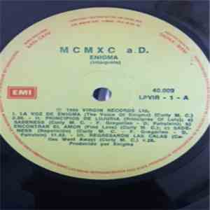 Enigma - MCMXC a.D. album flac