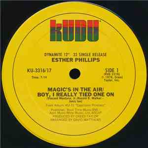Esther Phillips / David Matthews - Magic's In The Air / Boy, I Really Tied One On / You Keep Me Hanging On album flac
