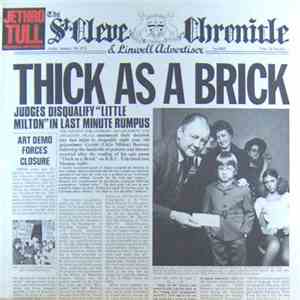 Jethro Tull - Thick As A Brick album flac
