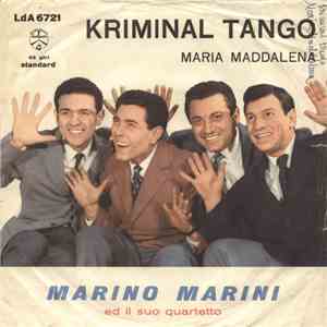 Marino Marini Ed Il Suo Quartetto - Kriminal Tango album flac