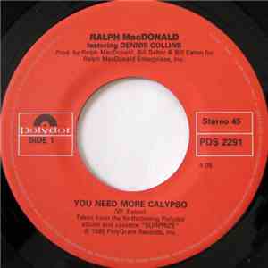 Ralph MacDonald - You Need More Calypso album flac
