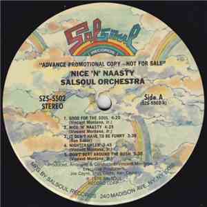 Salsoul Orchestra - Nice 'N' Naasty album flac