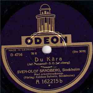 Sven-Olof Sandberg - Du Kära / I Barndomens Ängder album flac