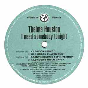Thelma Houston - I Need Somebody Tonight album flac