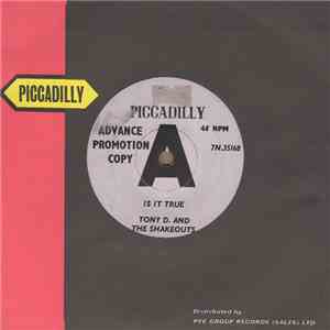 Tony D. And The Shakeouts - Is It True album flac