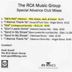 Various - RCA Dance Promos (Special Advance Club Mixes) album flac