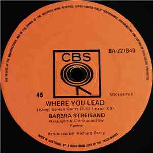 Barbra Streisand - Where You Lead / Since I Fell For You album flac
