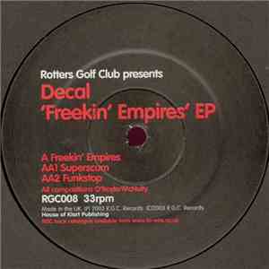 Decal - Freekin' Empires EP album flac