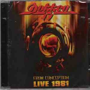 Dokken - From Conception: Live 1981 album flac