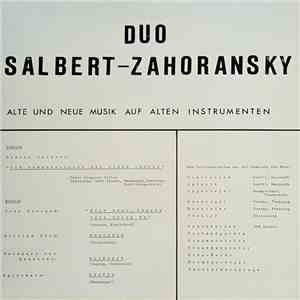 Duo Salbert-Zahoransky, Dieter Salbert, Alrun Zahoransky - Alte Und Neue Musik Auf Alten Instrumenten album flac