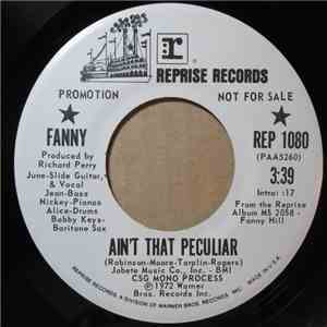 Fanny  - Ain't That Peculiar album flac