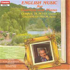 Gervase de Peyer, Gwenneth Pryor - Malcolm Arnold / Joseph Horovitz / John Ireland / Gerald Finzi / Alan Richardson  / Paul Harvey  - English Music For Clarinet And Piano album flac