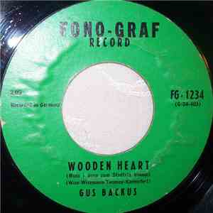 Gus Backus - Wooden Heart (Muss I Denn Zum Stadtele Hinaus) album flac