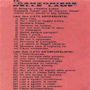 Il "Canzoniere Delle Lame" Di Bologna - "Cassetta Rossa" Con 30 "Canzoni Rosse" album flac