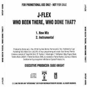 J-Flex - Who Been There, Who Done That? album flac