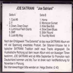 Joe Satriani - Joe Satriani album flac