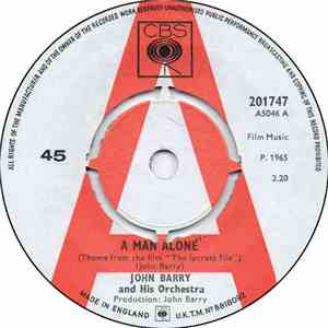 John Barry And His Orchestra - A Man Alone album flac