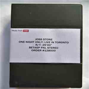 Joss Stone - One Night Only: Live In Toronto album flac