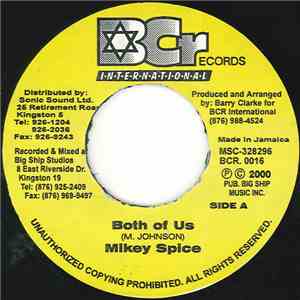 Mikey Spice - Both Of Us album flac