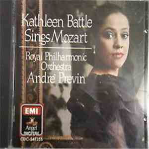 Mozart - Kathleen Battle Sings Royal Philharmonic Orchestra, André Previn - Kathleen Battle Sings Mozart album flac