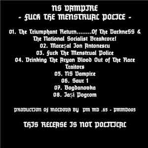 NS Vampire - Fuck The Menstrual Police album flac