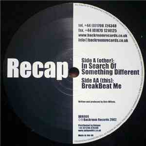 Recap - In Search Of Something Different album flac