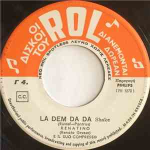 Renatino (Renato Grosso) E Il Suo Complesso / The Strangers - La Dem Da Da/Τα Δάκρυα album flac