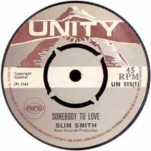 Slim Smith - Somebody To Love / Confusion album flac