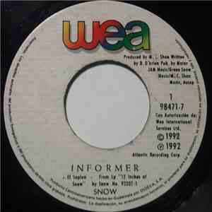 Snow - Informer = El Soplón / Lonely Monday Morning = Solitaria Mañana De Lunes album flac