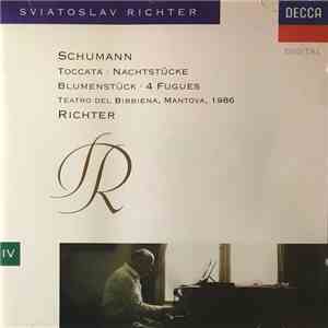 Sviatoslav Richter, Schumann - Toccata, Nachtstücke, Blumenstück, 4 Fugues album flac