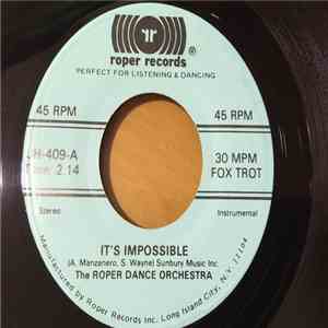 The Roper Dance Orchestra - It's Impossible album flac