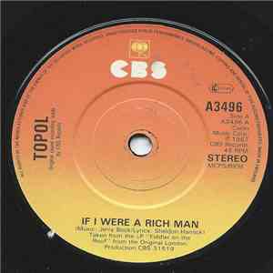 Topol ,& Jonathan Lynn - If I Were A Rich Man/Miracle Of Miracles album flac