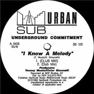 Underground Commitment - I Know A Melody album flac