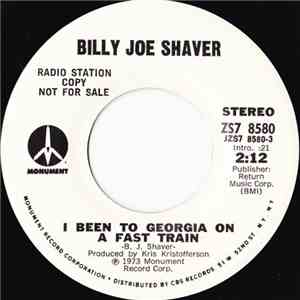 Billy Joe Shaver - I Been To Georgia On A Fast Train album flac