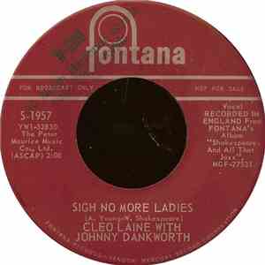 Cleo Laine With Johnny Dankworth - Sigh No More Ladies album flac