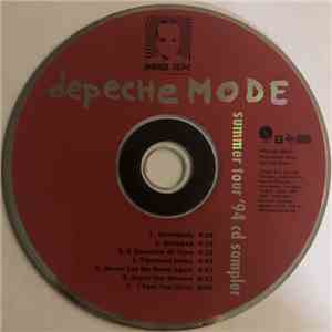 Depeche Mode - Summer Tour '94 CD Sampler album flac