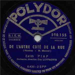 Edith Piaf - De L'autre Coté De La Rue / Y A Pas D'printemps album flac