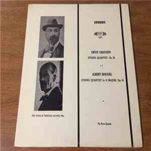 Ernest Chausson / Albert Roussel / Via Nova Quartet - String Quartet, Op. 35 / String Quartet In D Major, Op. 45 album flac