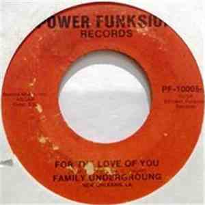 Family Underground  - For the Love Of You / Everybody Knows album flac