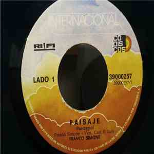 Franco Simone - Paisaje/ Gotas album flac