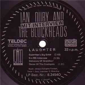 Ian Dury And The Blockheads - Laughter album flac