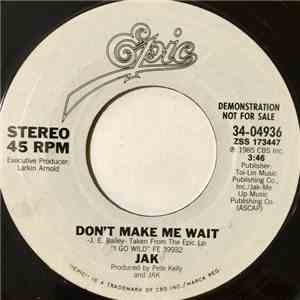 Jak  - Don't Make Me Wait album flac