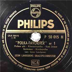 Leon Landgrens Dragspelsorkester - Polka-Favoriter Nr 1 / Schottis-Favoriter Nr 1 album flac