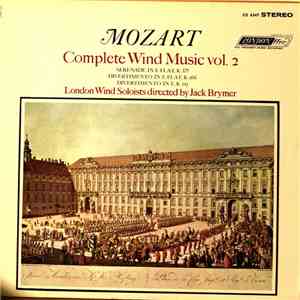 Mozart, London Wind Soloists Directed By Jack Brymer - Complete Wind Music Vol. 2 album flac